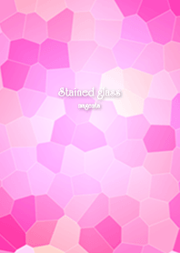Stained glass -Magenta- *