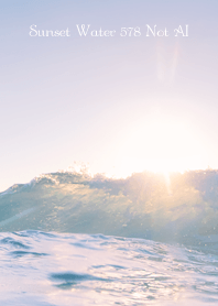 Sunset Water 578 Not AI