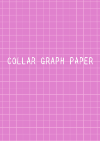 COLLAR GRAPH PAPERj-DEEP PINK