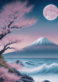 浮世繪 山海櫻花  iPzT