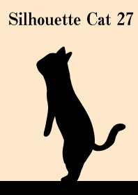 Silhouette cat 27