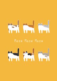 我的貓咪好朋友(日出黃色)