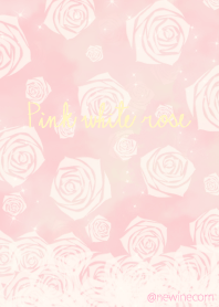 ピンク ホワイト ローズ