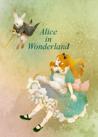 Alice In Wonderland Illustration Line Theme Line Store