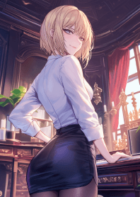 Cute little secretary 26