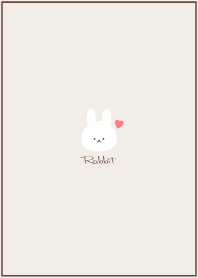 Rabbit -Dusky Beige- 11
