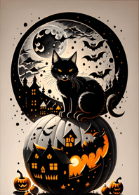 halloween cat 0C5b99