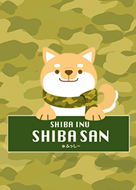 SHIBAINU SHIBASAN -camouflage1-
