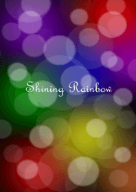 -Black-Shining Rainbow ball