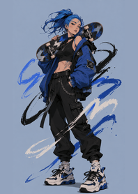 Cobalt Skater