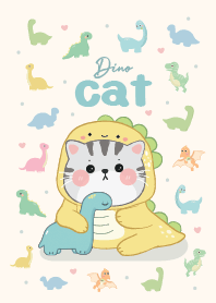 แมวน่ารัก : ไดโนเสาร์