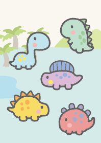Cute dinosaurs 2.0 +