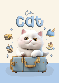 Cat Cute : Blue Lover