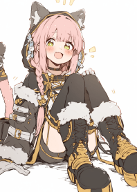 Cat girl's leisure time 39