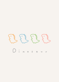 5 dinosaurs (line, col)/ LB