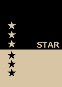 Star and two tone color from japan