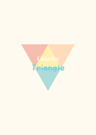 - 色彩繽紛三角形 -