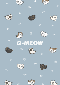 Q-meow3 / light steel blue