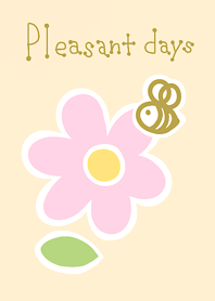 Pleasant days -pink-