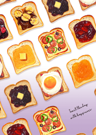 Delicious Toast -  Purple 11