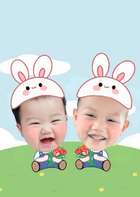 小萌寶兔兔主題-宥允&宥謙