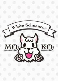 White schnauzer "MOKO"