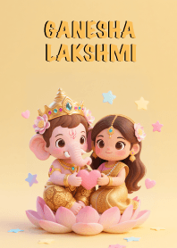 Ganesha,Lakshmi: Prosperous,Rich1(JP)