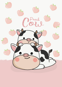 Cow moo moo Peach