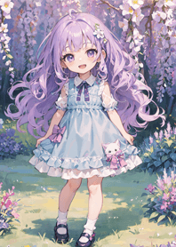 紫藤少女
