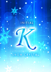 Initial "K"_Snow crystal