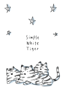 Sederhana Harimau putih