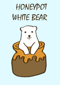 HONEYPOT WHITE BEAR