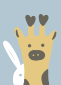 長頸鹿先生與兔子小姐 01