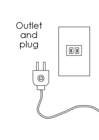 Outlet and plug