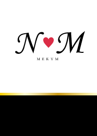LOVE-INITIAL N&M イニシャル 8