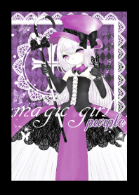 magic girl purple