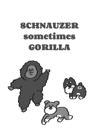 schnauzer (sometimes Gorilla)