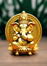 本物のガネーシャのお守り 04