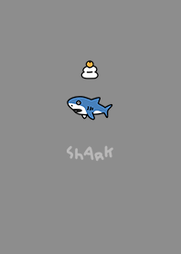 Mochi and surprised shark gray.