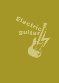Electricguitar Pale mustard