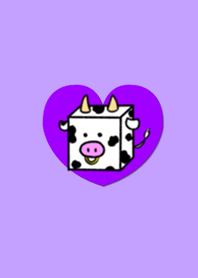 Box Cow Heart Purple