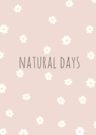 NATURAL DAYS -greige pink-