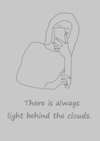 selfie girl / dustygray