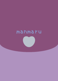simple love heart Theme Happy maru04