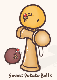 Unhappy Sweet PotatoBalls 24-Kentama