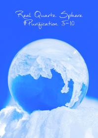 Real Quartz Sphere #Purification 5-10
