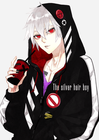 The silver hair boy