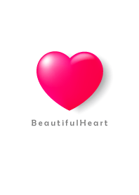 Beautiful Heart-RED PINK PLUMP