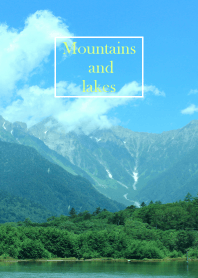 Mountains and lakes 3.