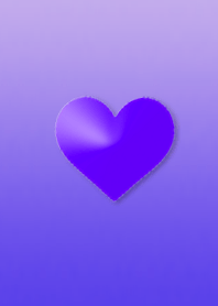 Simple and easy to see Heart Purple